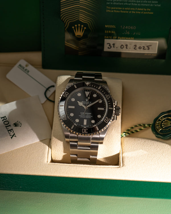 Rolex Submariner 124060 - No Date - Full Set (2025)
