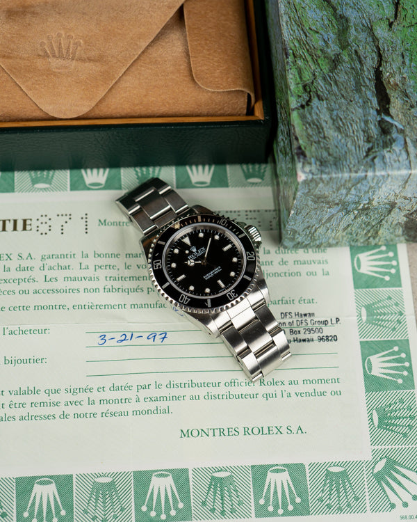 Rolex Submariner 14060 - Box & Papers 1997