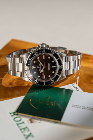 Rolex Watch Submariner 14060 - Two-Liner - Papers & Service Card - 1998