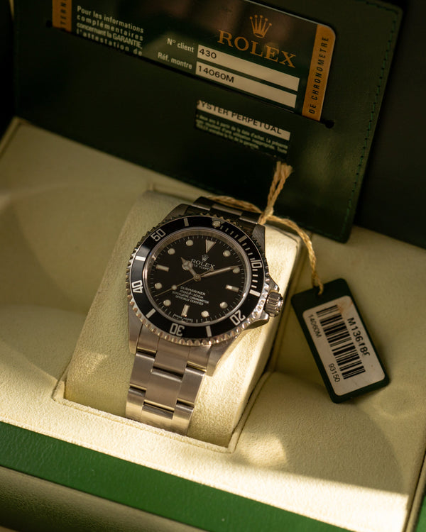 Rolex Submariner 14060M - New Old Stock - Full Set (2008)