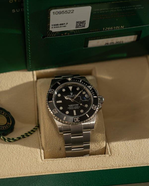 Rolex Submariner 41 Date 126610LN - Full Set (2021)
