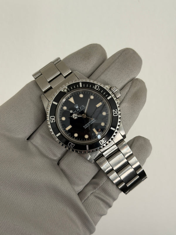 Rolex Watch Submariner 5513 - Glossy Dial - Full Set - 1989
