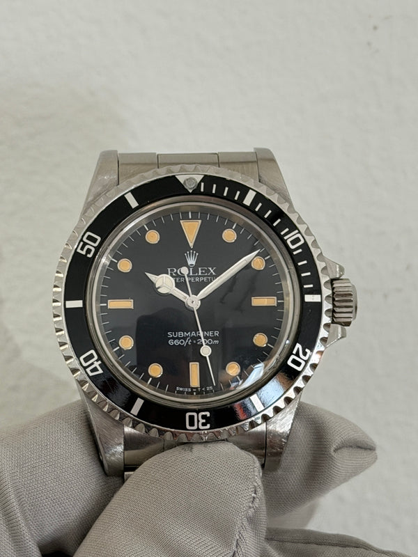Rolex Watch Submariner 5513 - Matte Tritium Dial - Watch Only (1987)