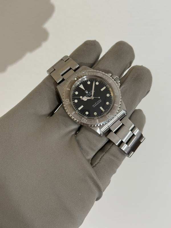 Rolex Watch Submariner 5513 - Meters First Matte Dial - Original Insurance Papers - 1971