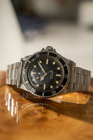 Rolex Watch Submariner 5513 - Serif Matte Dial - Watch Only - ca. 1978