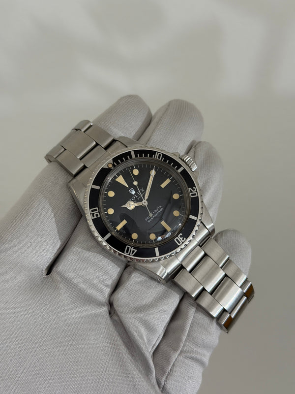 Rolex Watch Submariner 5513 - Serif Matte Dial - Watch Only - ca. 1978
