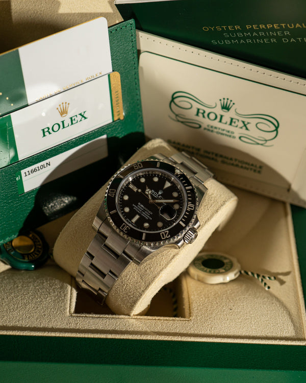 Rolex Submariner Date 116610LN – Full Set (2019) with Rolex CPO Warranty