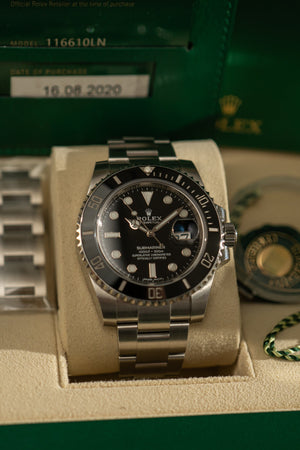 Rolex Submariner Date 116610LN - Full Set (2020)