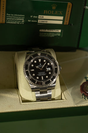 Rolex Submariner Date 116610LN – NOS – Full Set (2012)