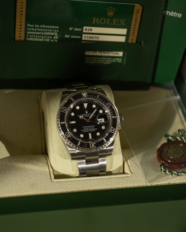 Rolex Submariner Date 116610LN – NOS – Full Set (2012)