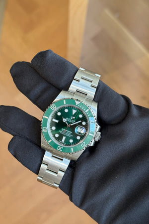 Rolex Watch Submariner Date 116610LV - Hulk - NOS Fullset minus tags - LC 170 - 2019