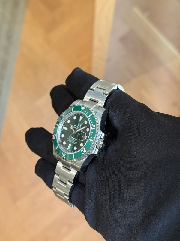 Rolex Watch Submariner Date 116610LV - Hulk - NOS Fullset minus tags - LC 170 - 2019