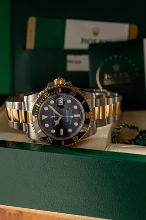 Rolex Watch Submariner Date 116613LN - Two-Tone - Full Set & Service Card - 2019