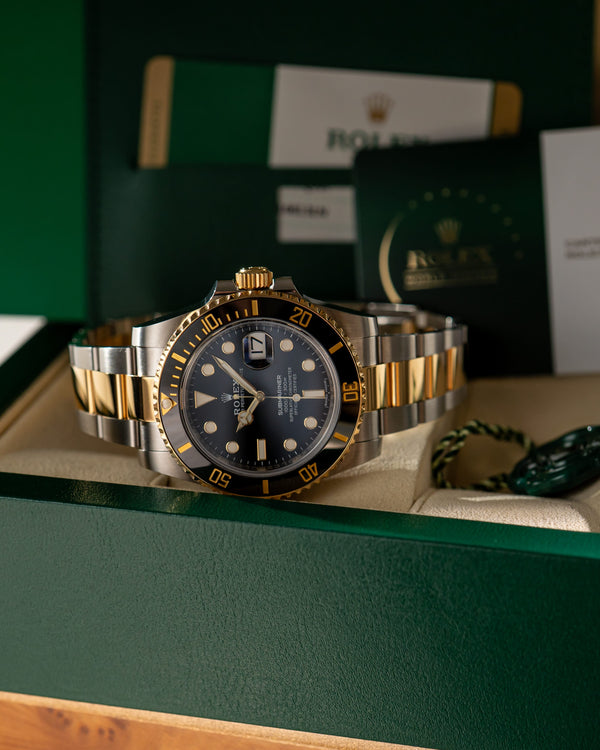 Rolex Watch Submariner Date 116613LN - Two-Tone - Full Set & Service Card - 2019