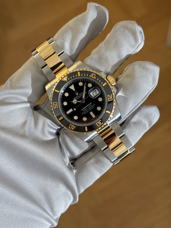 Rolex Watch Submariner Date 116613LN - Two-Tone - Full Set & Service Card - 2019