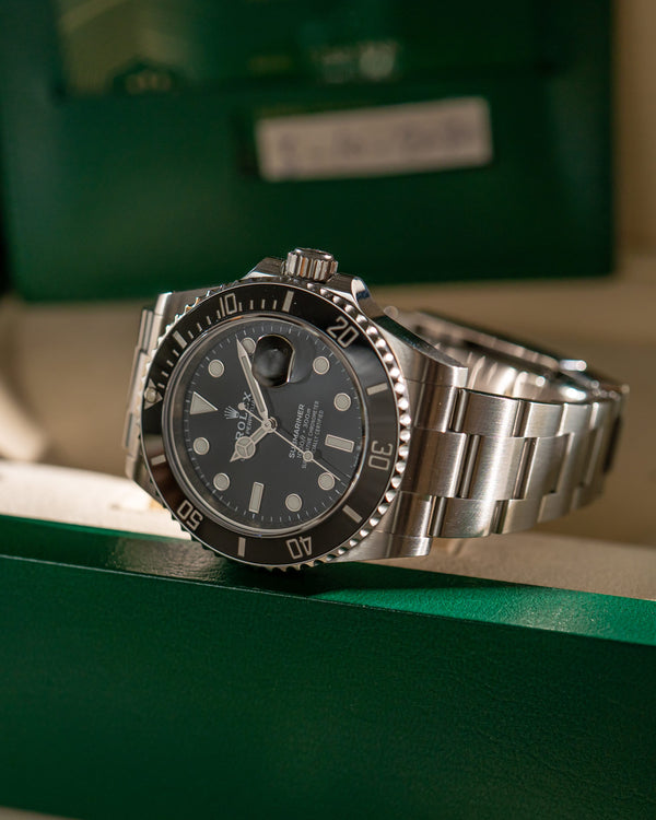 Rolex Watch Submariner Date 126610LN - Black Cerachrom - Box & Card - 2020