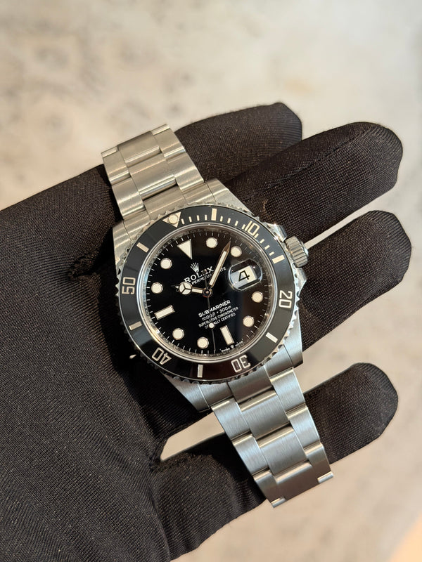 Rolex Watch Submariner Date 126610LN - Black Cerachrom - Box & Card - 2020