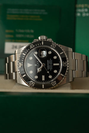 Rolex Watch Submariner Date 126610LN - Black Cerachrom - Full Set - 2023