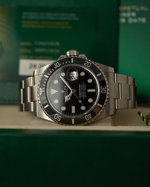 Rolex Watch Submariner Date 126610LN - Black Cerachrom - Full Set - 2023