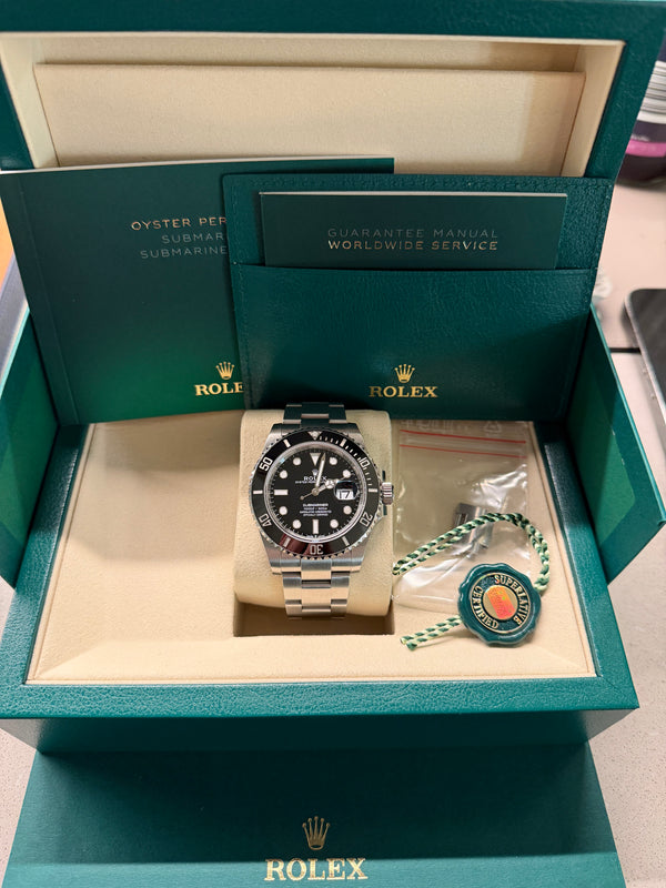 Rolex Submariner Date 126610LN - Black Ceramic - Full Set (2025)