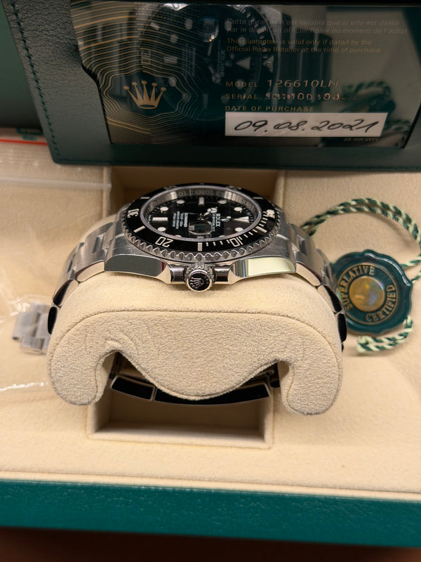 Rolex Submariner Date 126610LN - Ceramic Bezel - Full Set (2021)
