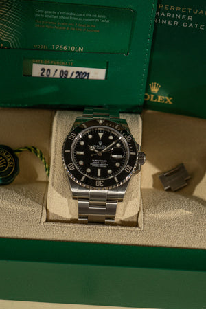 Rolex Submariner Date 126610LN – Full Set (2021)