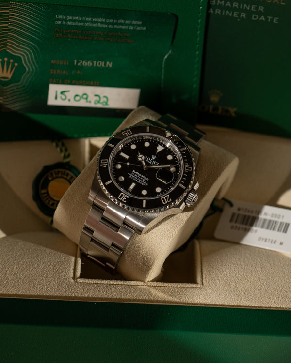 Rolex Submariner Date 126610LN – Full Set (2022)