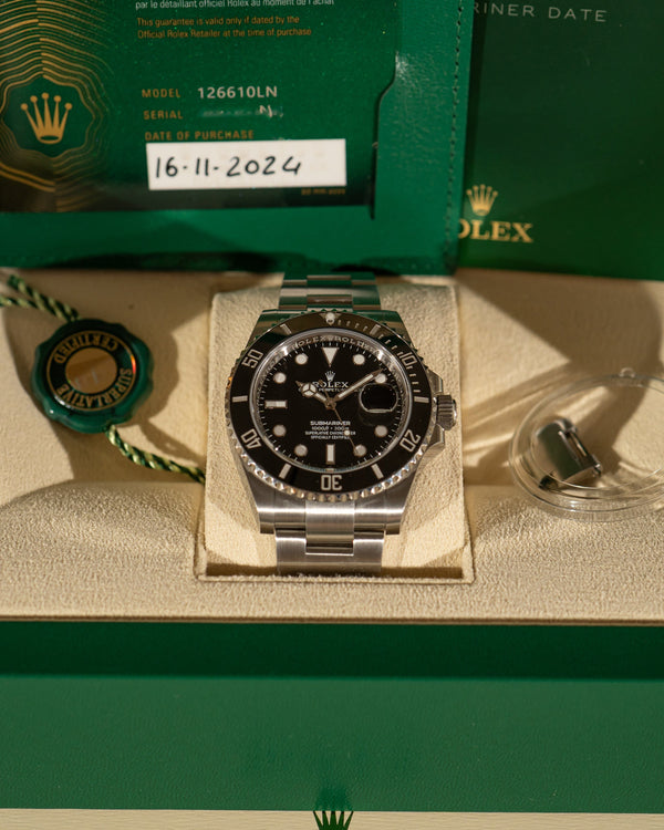 Rolex Submariner Date 126610LN – Full Set (2024)