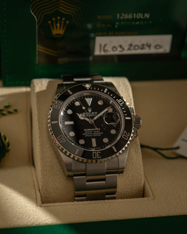 Rolex Submariner Date 126610LN - Full Set (2024)