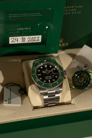 Rolex Submariner Date 126610LV – Full Set (2022)