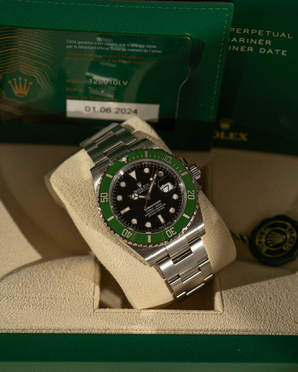 Rolex Submariner Date 126610LV – Full Set (2024)