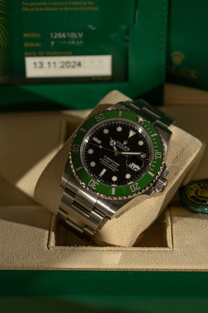 Rolex Submariner Date 126610LV – Full Set (2024)