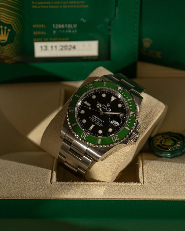 Rolex Submariner Date 126610LV – Full Set (2024)
