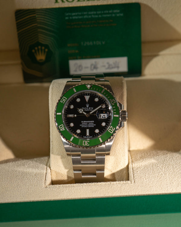 Rolex Submariner Date 126610LV - "Kermit" - Box & Card (2024)