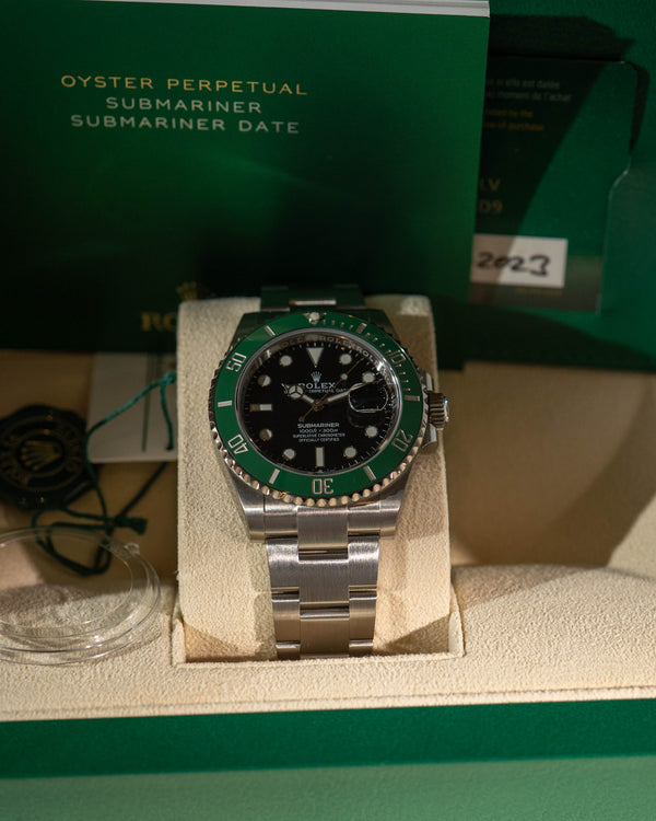 Rolex Submariner Date 126610LV - "Kermit" - Full Set (2023)