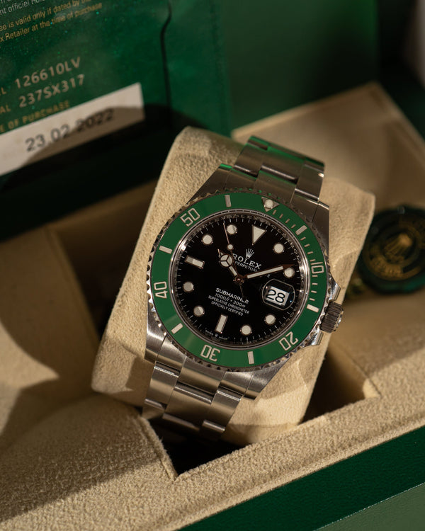 Rolex Submariner Date 126610LV – “Starbucks” – Full Set (2022)