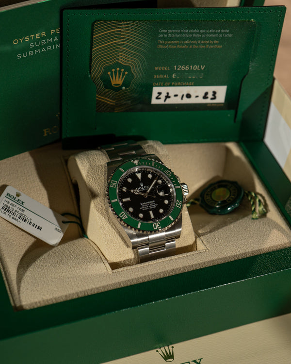 Rolex Submariner Date 126610LV – Starbucks – Unworn Full Set (2023)