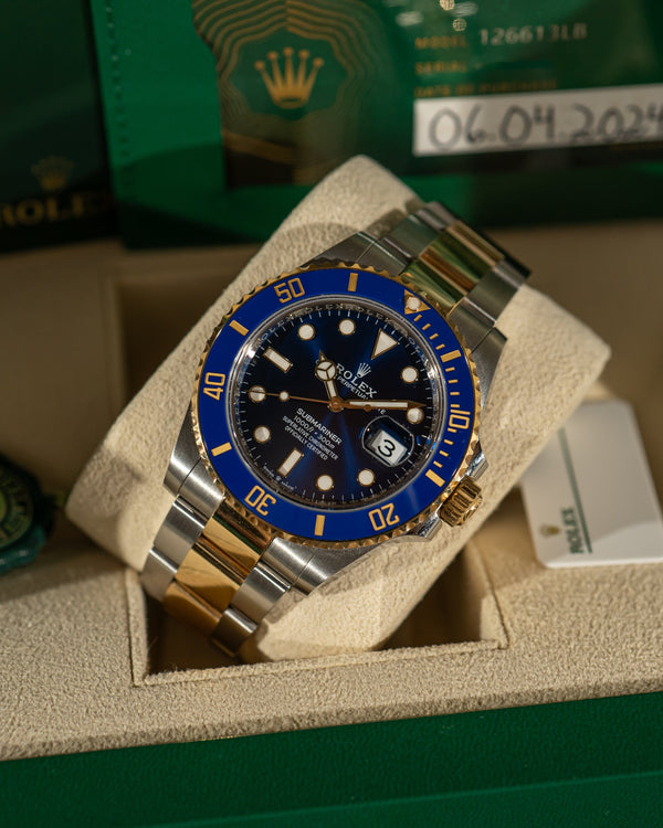 Rolex Submariner Date 126613LB – Bluesy – Full Set with Invoice (2024)