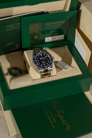 Rolex Submariner Date 126613LB – Bluesy – Full Set with Invoice (2024)
