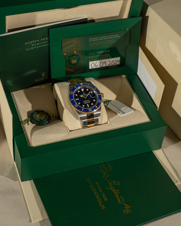 Rolex Submariner Date 126613LB – Bluesy – Full Set with Invoice (2024)