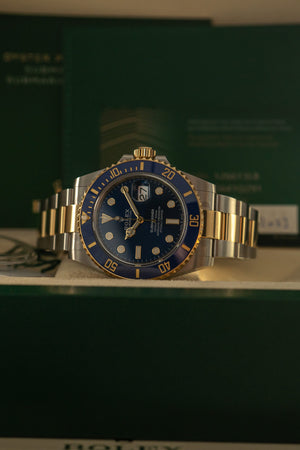 Rolex Watch Submariner Date 126613LB - Bluesy - Never Worn - Full Set (2023)