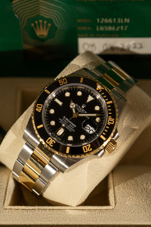 Rolex Submariner Date 126613LN – Black Dial – Full Set (2022)