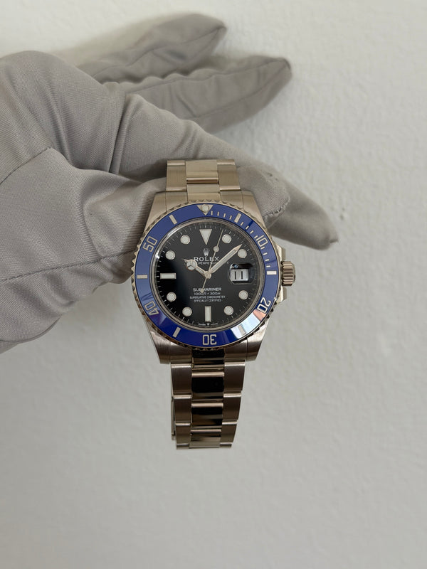 Rolex Watch Submariner Date 126619LB - White Gold, Blue Bezel - Full Set - 2021