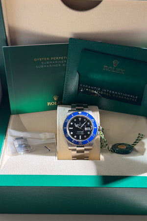 Rolex Watch Submariner Date 126619LB - White Gold, Blue Bezel - Full Set - 2021