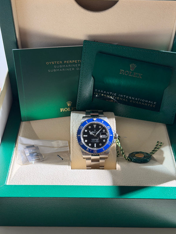 Rolex Watch Submariner Date 126619LB - White Gold, Blue Bezel - Full Set - 2021
