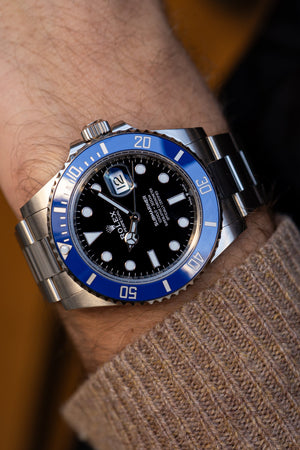 Rolex Submariner Date 126619LB – “White Gold Bluesy” – Full Set (2022)