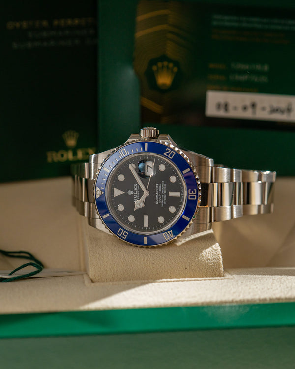 Rolex Watch Submariner Date 126619LB - White Gold "Smurf" - Full Set (2024)