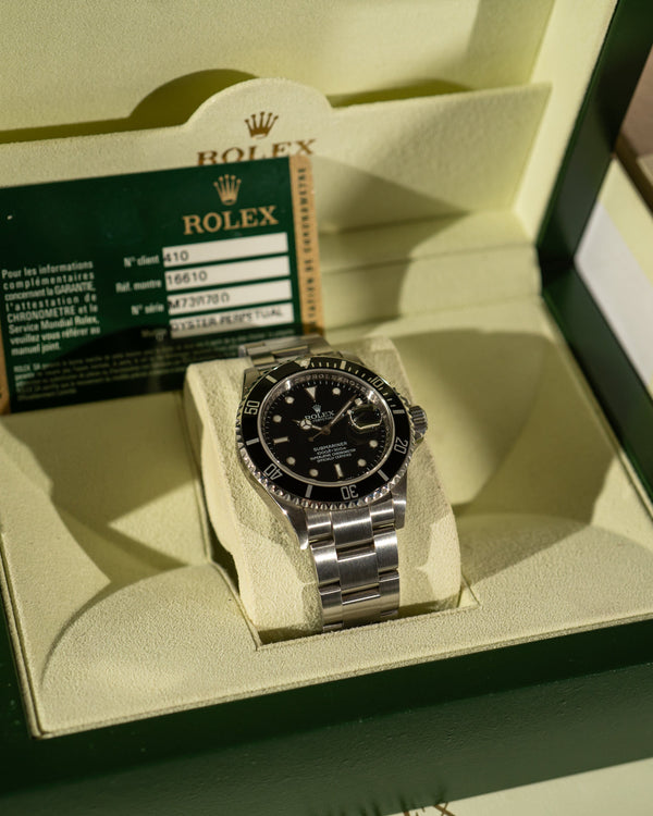 Rolex Submariner Date 16610 – Box & Card (2008) – NOS / Unworn