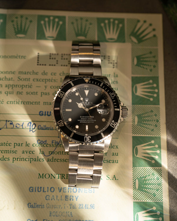 Rolex Submariner Date 16610 - Full Set (1990)