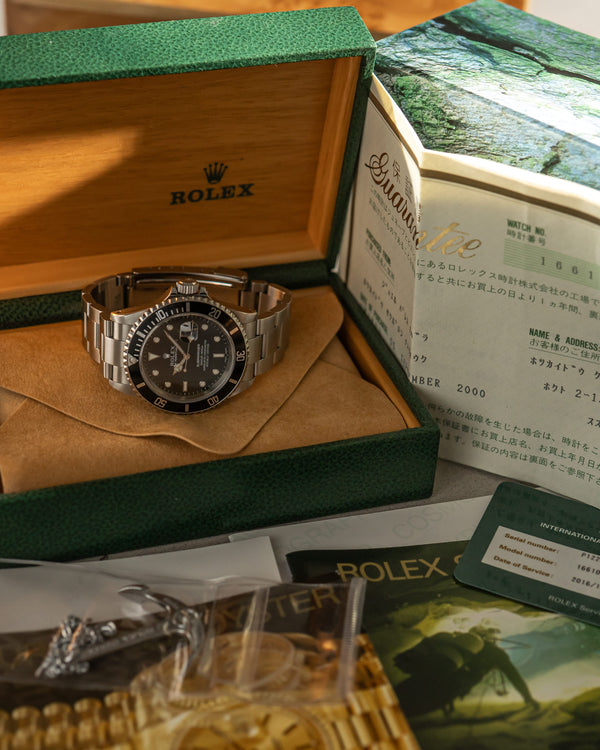 Rolex Watch Submariner Date 16610 - Full Set with RSC 2016 - 2000